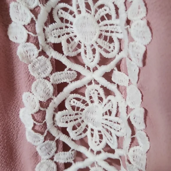 Pink off shoulder choker top - Picture 7 of 9